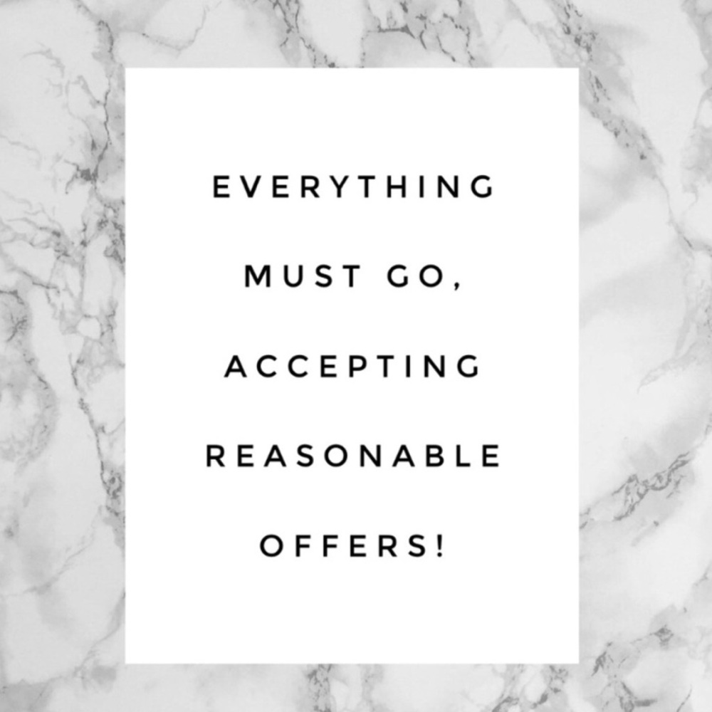 Make an offer !!! EVERYTHING MUST GO‼️‼️